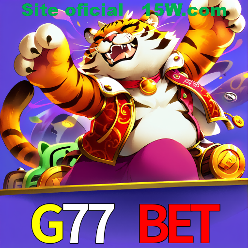 Imagem promocional da G77 Bet mostrando a plataforma e suas vantagens